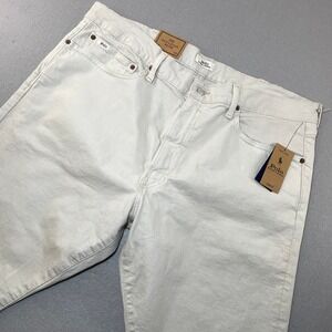 Polo Ralph Lauren Sullivan Slim Jeans Mens 40x30 Stone Garment Dyed Low Stretch